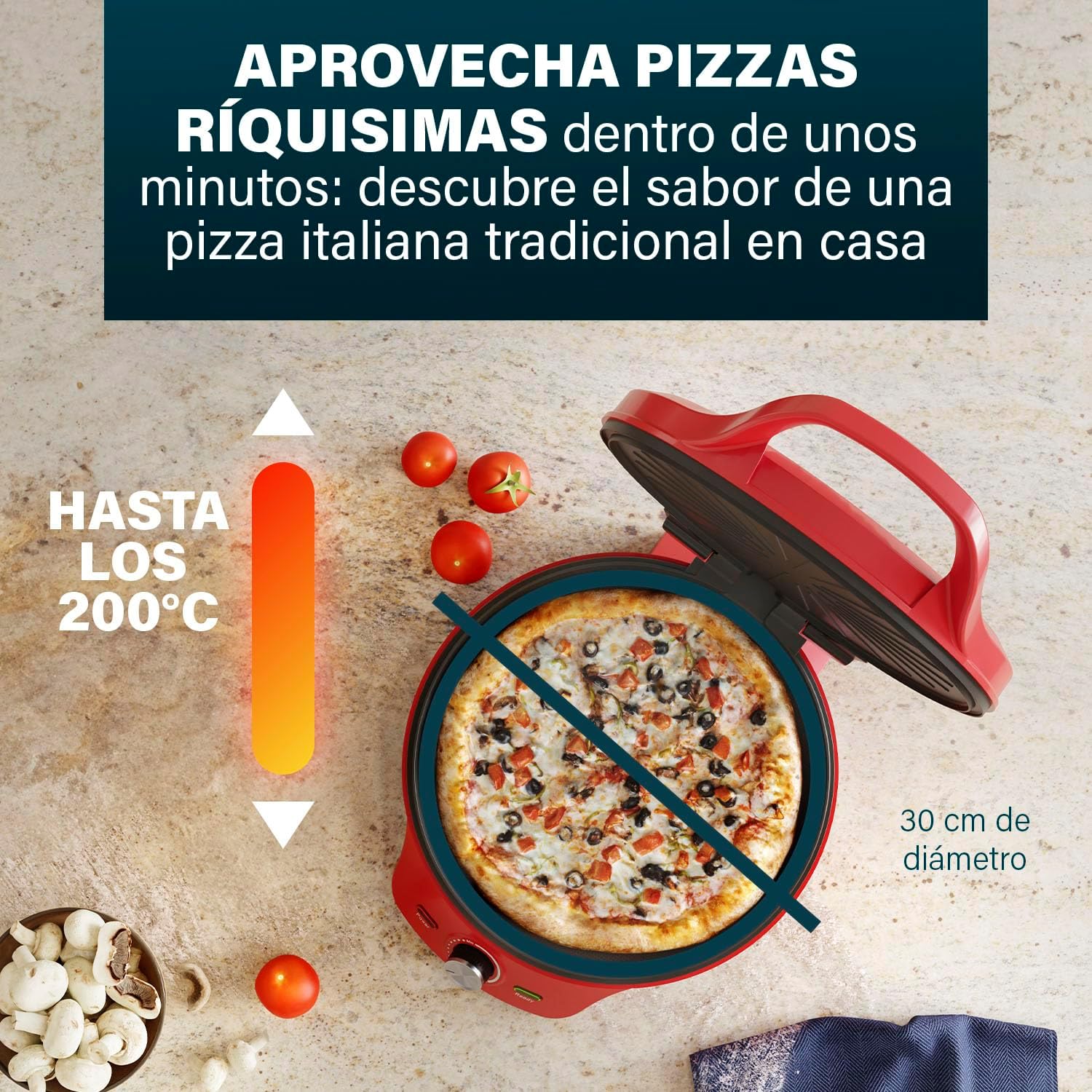 Pizzera 115007 Princess - Imagen 4